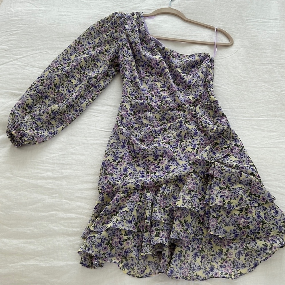 ASTR the Label asymmetric dress